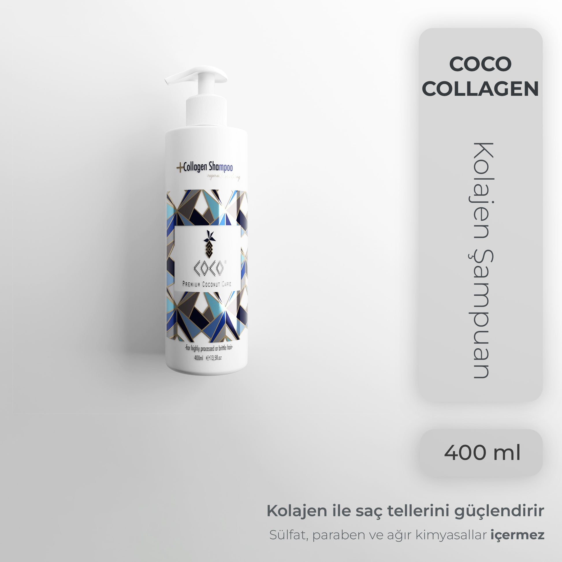 Coco Collagen Kolajen Destekli Şampuan | Botego Milano