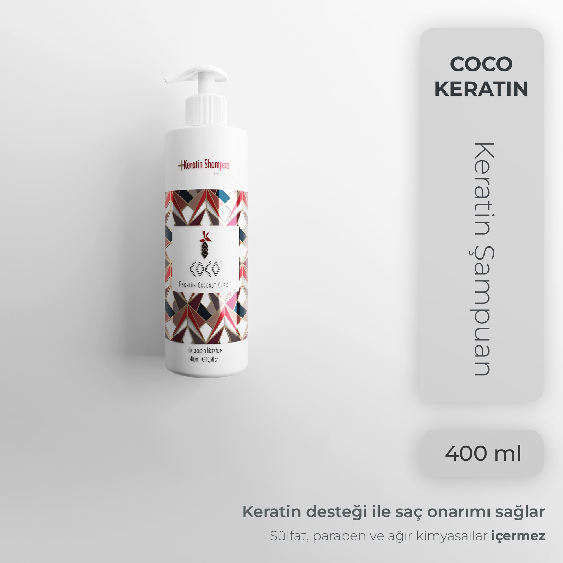 Coco Keratin Destekli Saç Onarıcı Şampuan | Botego Milano