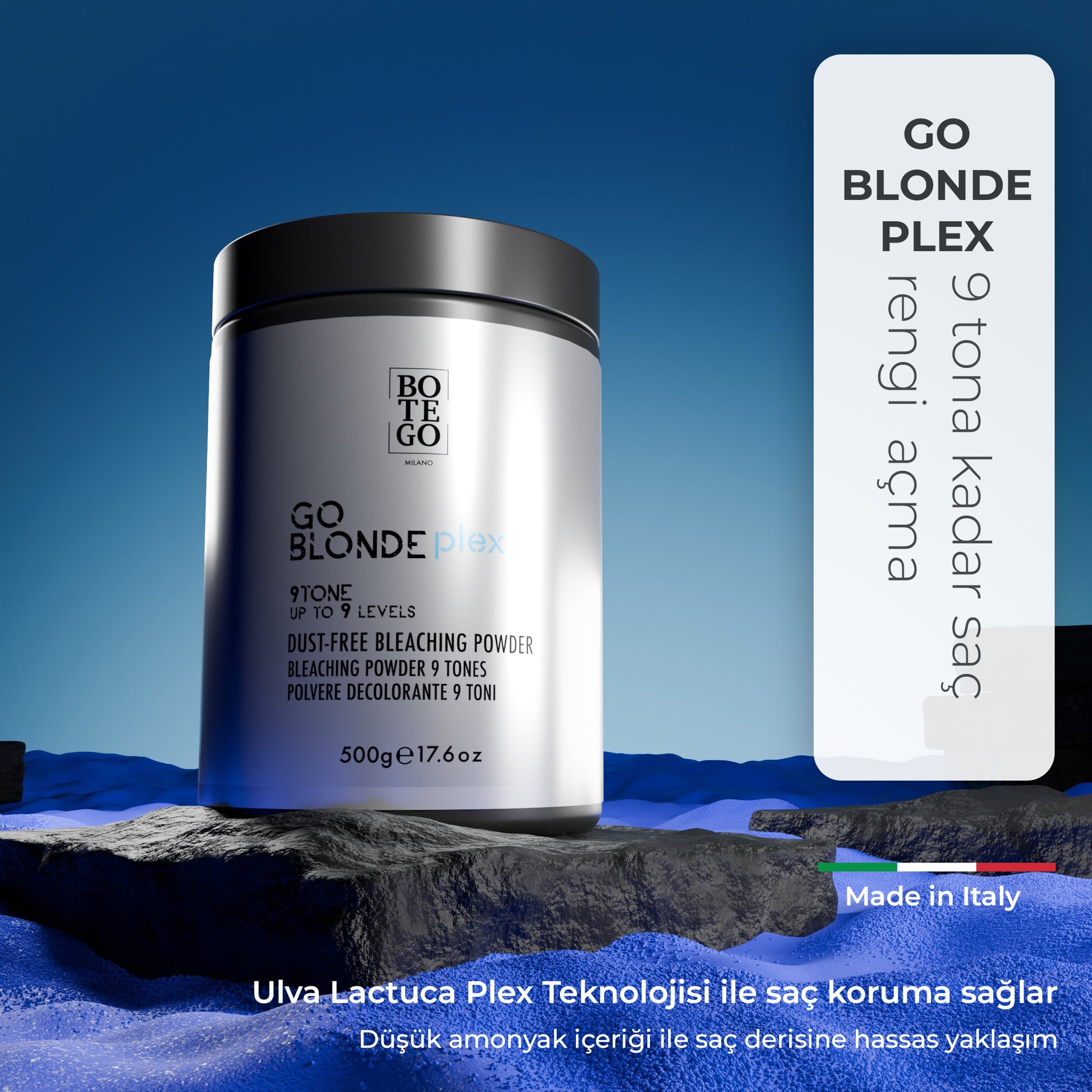 Go Blonde Plex Toz Saç Açıcı | Plex Teknolojili Koruyucu Açıcı