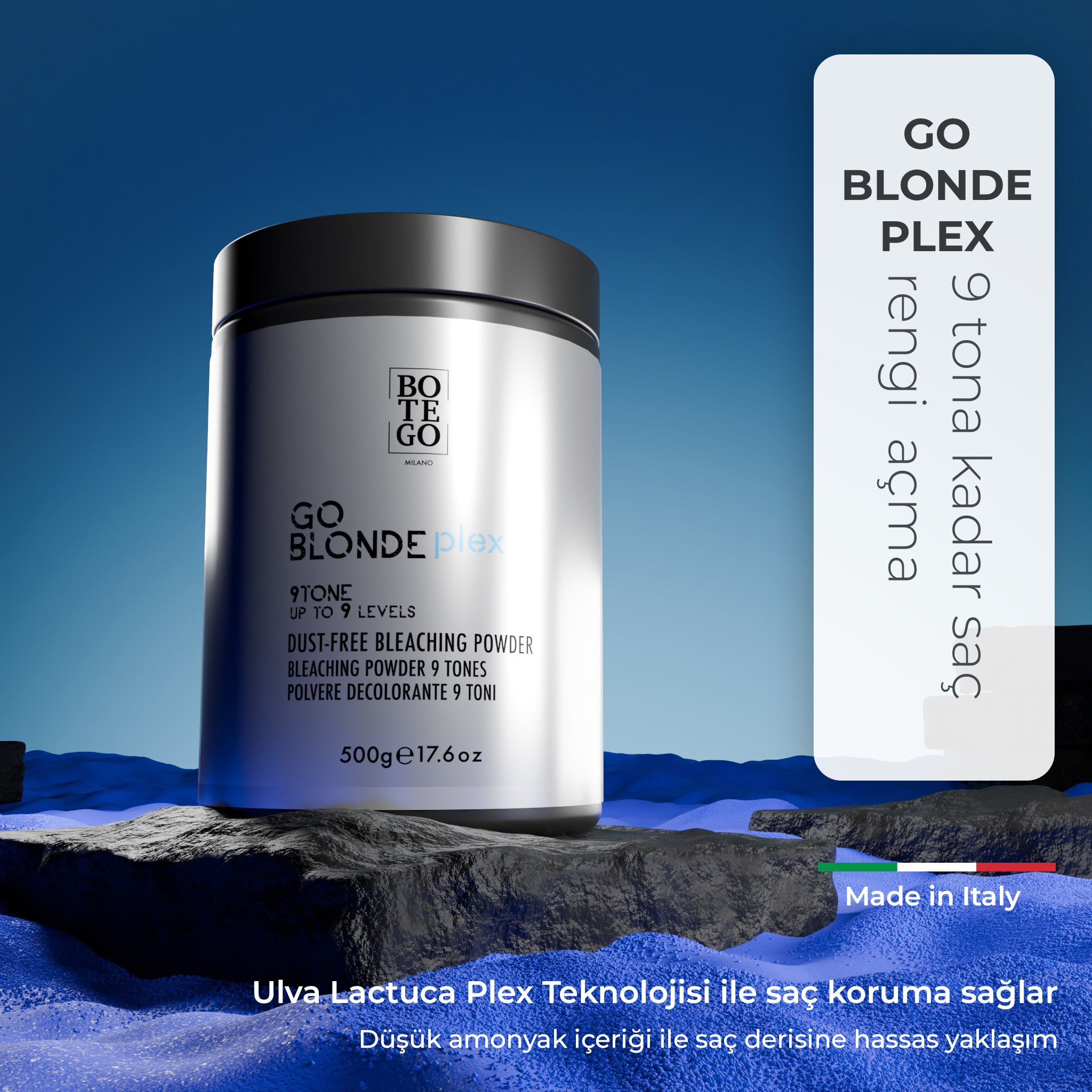 Go Blonde Plex Toz Saç Açıcı | Plex Teknolojili Koruyucu Açıcı