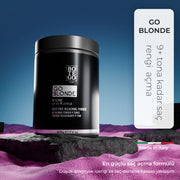 Go Blonde Toz Saç Açıcı | Güçlü ve Homojen Saç Açma