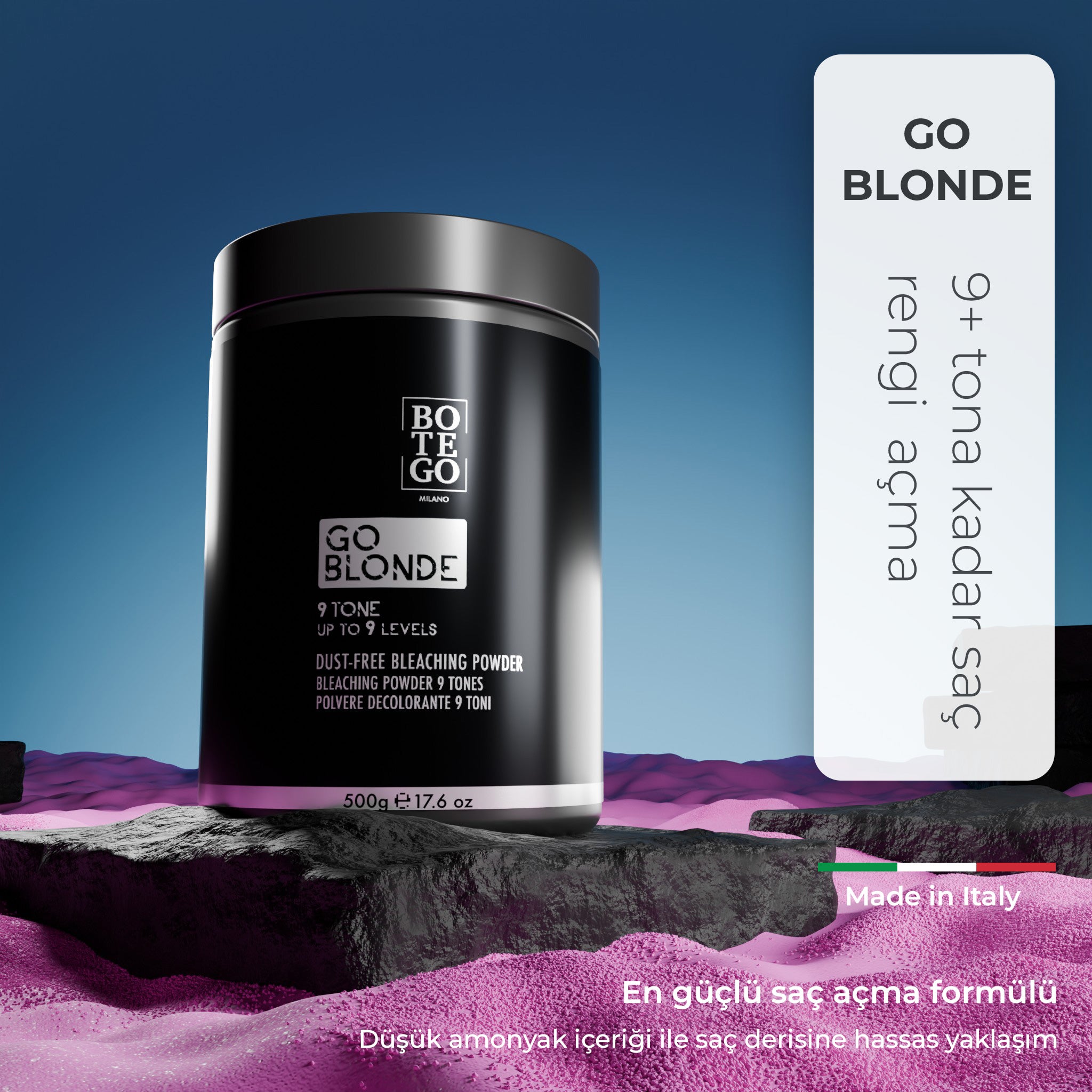 Go Blonde Toz Saç Açıcı | Güçlü ve Homojen Saç Açma