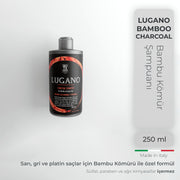 Lugano Bamboo Charcoal Şampuan | Sarı ve Gri Saç Bakımı