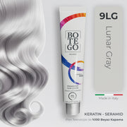 Metallic Shades Krem Saç Boyası 9 Lunar Gray | Botego Milano