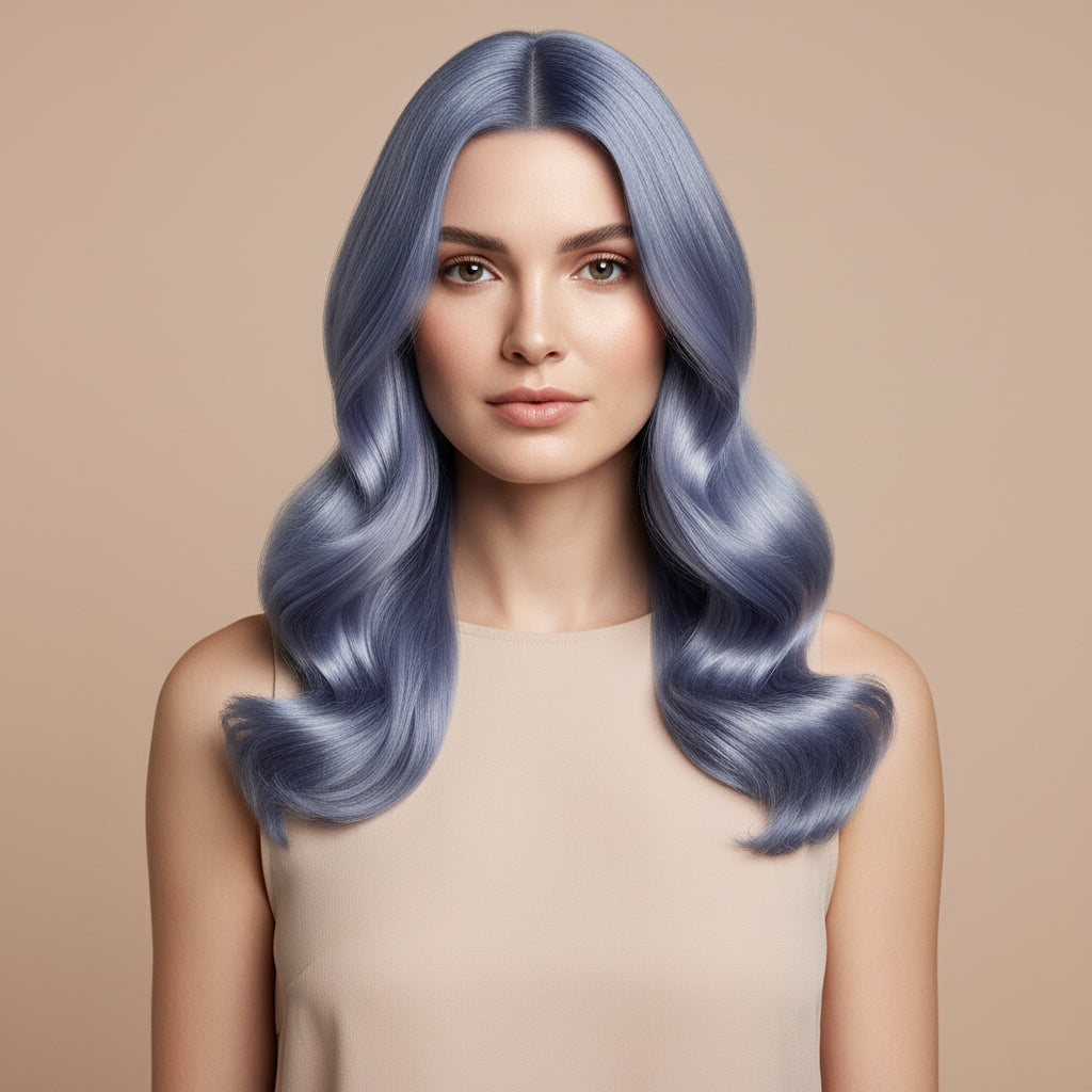 Metallic Shades Krem Saç Boyası 9 Stone Blue | Botego Milano