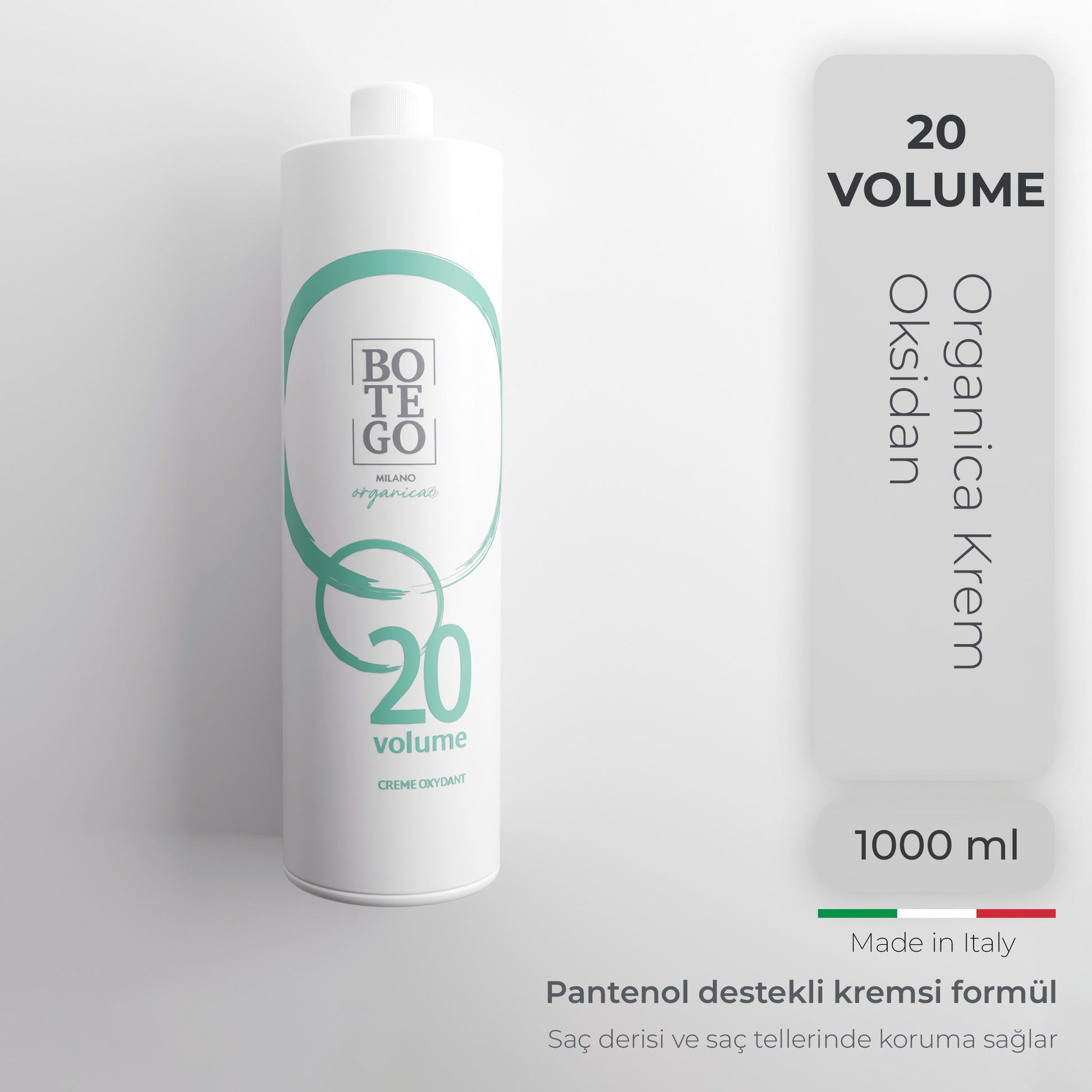 Organica Organik Krem Oksidan 6% 20 Volume 1000 ml