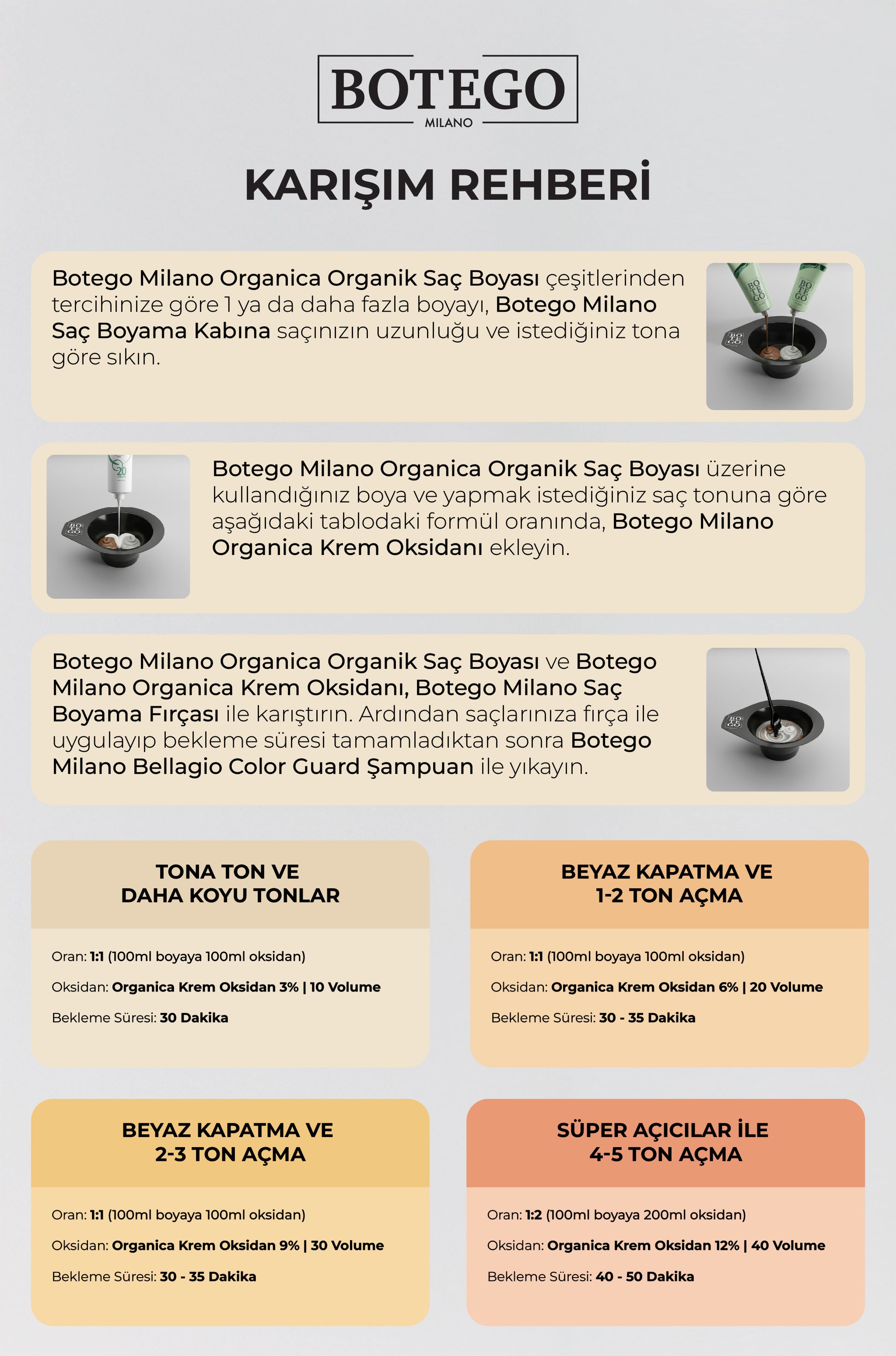 Organica Krem Organik Saç Boyası 5.89 Sütlü Kahve
