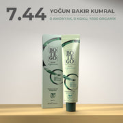 Organica | Organik Saç Boyası - 7.44 Yoğun Bakır Kumral 100 ml Botego Milano | Saç Boyası, Şampuan, Keratin ve Organik Bakım Ürünleri