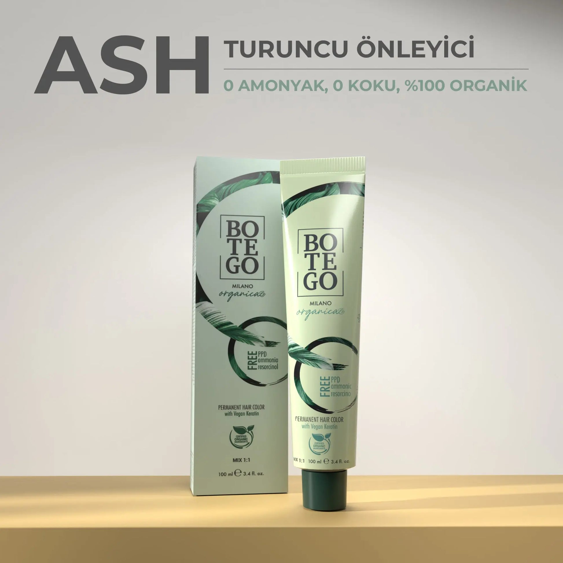Botego Milano ash küllü mix 