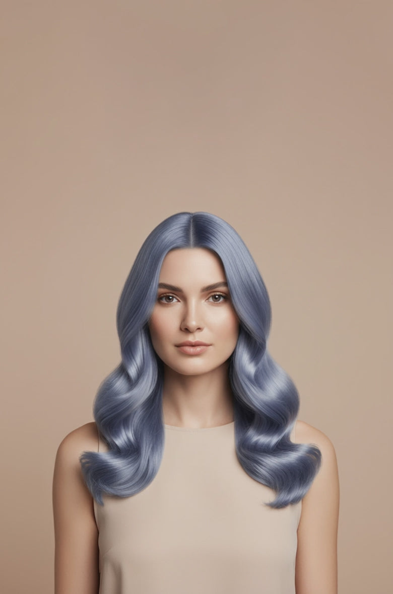 Videoyu yükle: Metallic Shades Krem Saç Boyası - 9 Stone Blue 100 ml