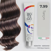 Profesyonel Krem Saç Boyası 7.99 Tarçın | Botego Milano