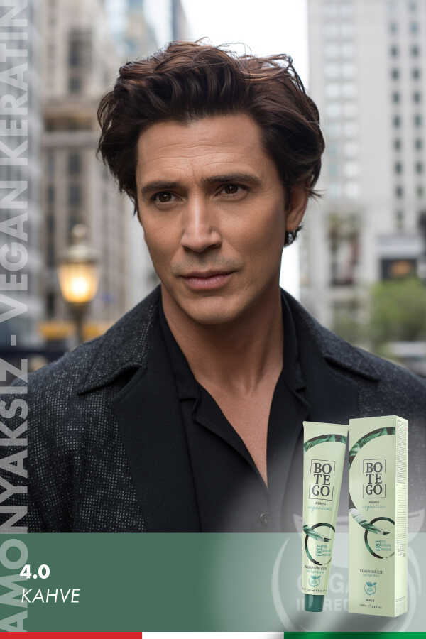 Organica Men Organik Erkek Saç Boyası - 4.0 Kahve 100 ml - 1