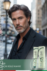 Organica Men Organik Erkek Saç Boyası - 5.1 Açık Küllü Kahve 100 ml - 1