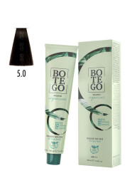 Organica Krem Organik Saç Boyası - 5.0 Yoğun Açık Kahve 100 ml - 2