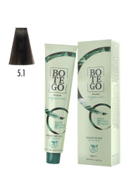 Organica Krem Organik Saç Boyası - 5.1 Açık Küllü Kahve 100 ml - 2