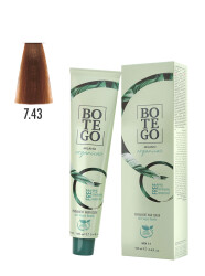 Organica Krem Organik Saç Boyası - 7.43 Dore Bakır Kumral 100 ml - 2