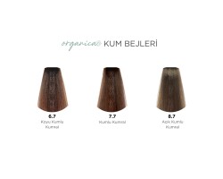Organica Krem Organik Saç Boyası - 8.7 Açık Kumlu Kumral 100 ml - 4