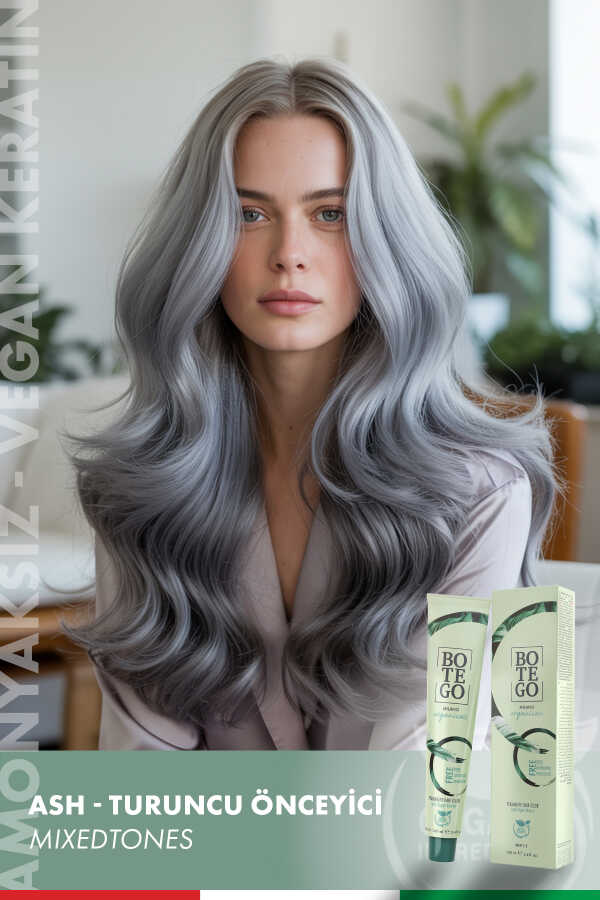 Organica Krem Organik Saç Boyası - Ash (Turuncu Önleyici) 100 ml - 1