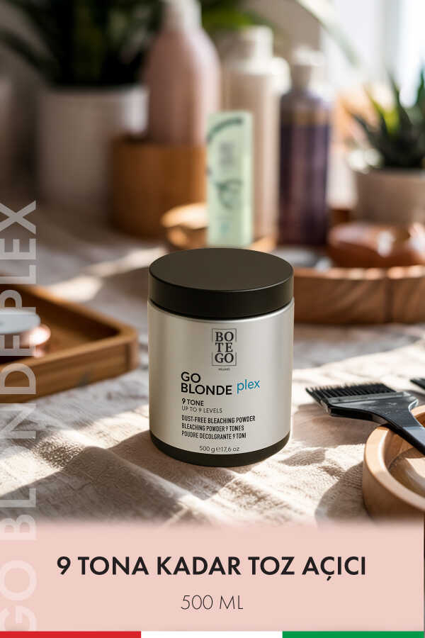 Go Blonde Plex Toz Saç Açıcı 500 ml - 1