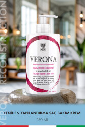Verona Reconstruction Yeniden Yapılandırma Saç Bakım Kremi 250 ml - 1