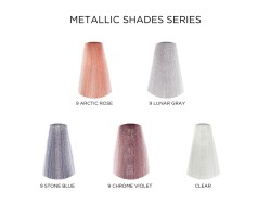 Metallic Shades Krem Saç Boyası - 9 Chrome Violet 100 ml - 4