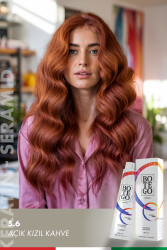 Profesyonel Krem Saç Boyası - 5.6 Açık Kızıl Kahve 100 ml - 1
