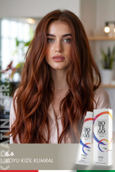 Profesyonel Krem Saç Boyası - 6.6 Koyu Kızıl Kumral 100 ml 