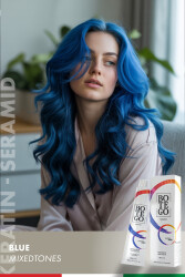 Profesyonel Krem Saç Boyası - Blue 100 ml 